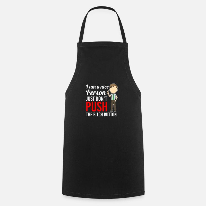 Funny - Cooking Apron - black
