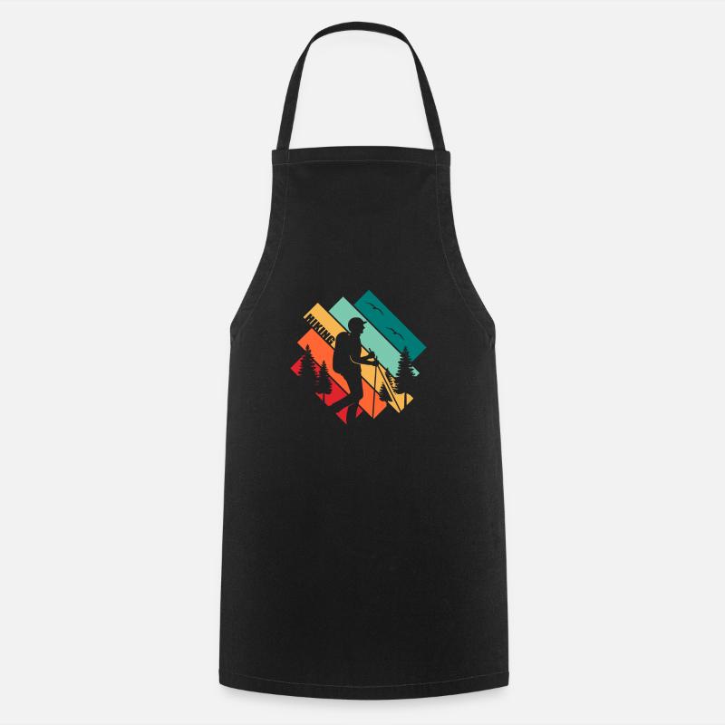 Hiking - Cooking Apron - black