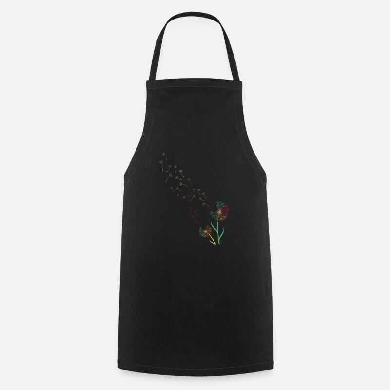 Pusteblume Dandelion - Cooking Apron - black