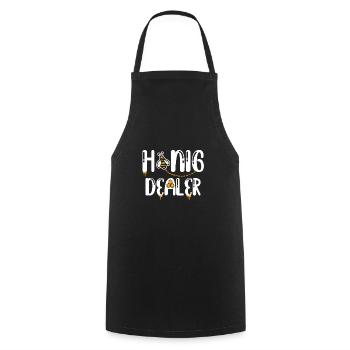 Honey Dealer - Cooking Apron - black - Front - AI Model Male 185 dark (185cm)