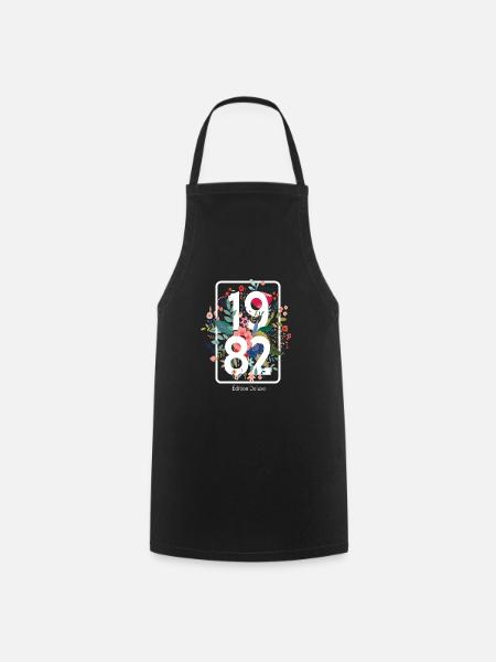 Beau cadeau d'anniversaire de 39 ans pour femme - Tablier de cuisine - noir