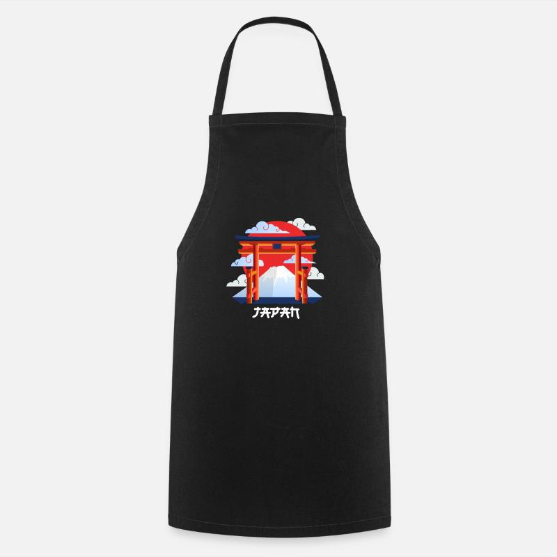 Japan - Cooking Apron - black