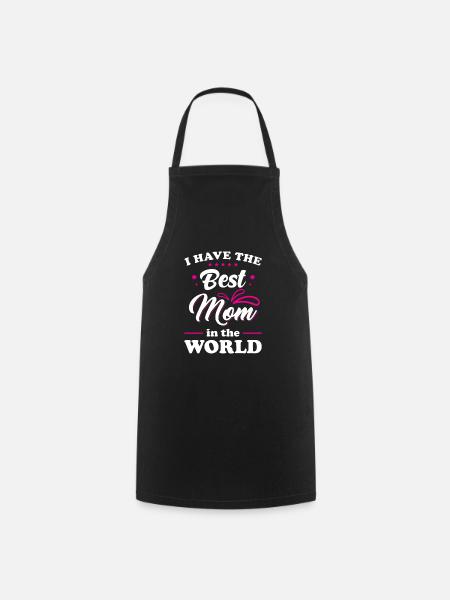 Weltbeste Mama beste Mutter - Kochschürze - Schwarz