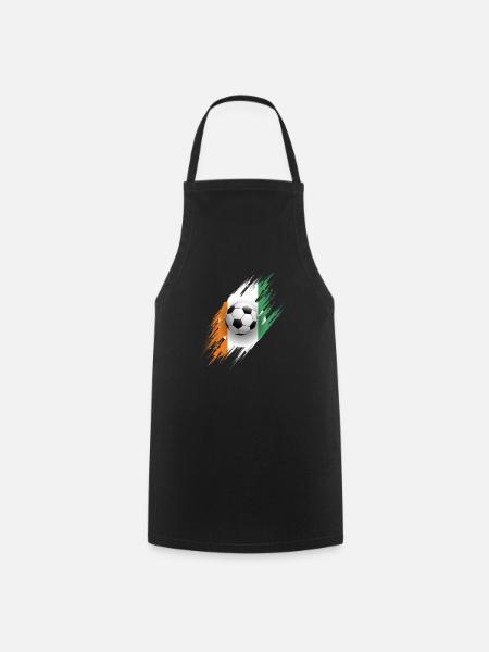Côte d’Ivoire Afrique Idée cadeau - Tablier de cuisine - noir