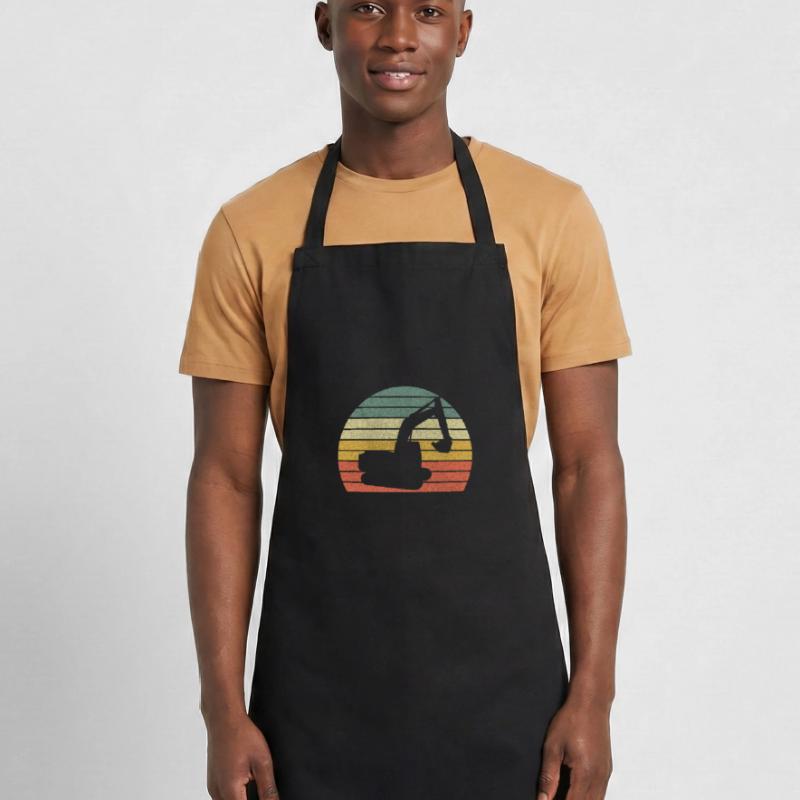 Excavator driver excavators dredging excavators Cooking Apron