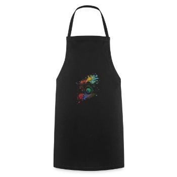 Photographie Photographe Photographe Photos Photographe - Tablier de cuisine - noir - Devant - AI Model Male 185 dark (185cm)
