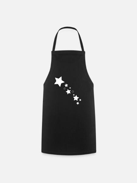 Étoile étoile étoile - Tablier de cuisine - noir