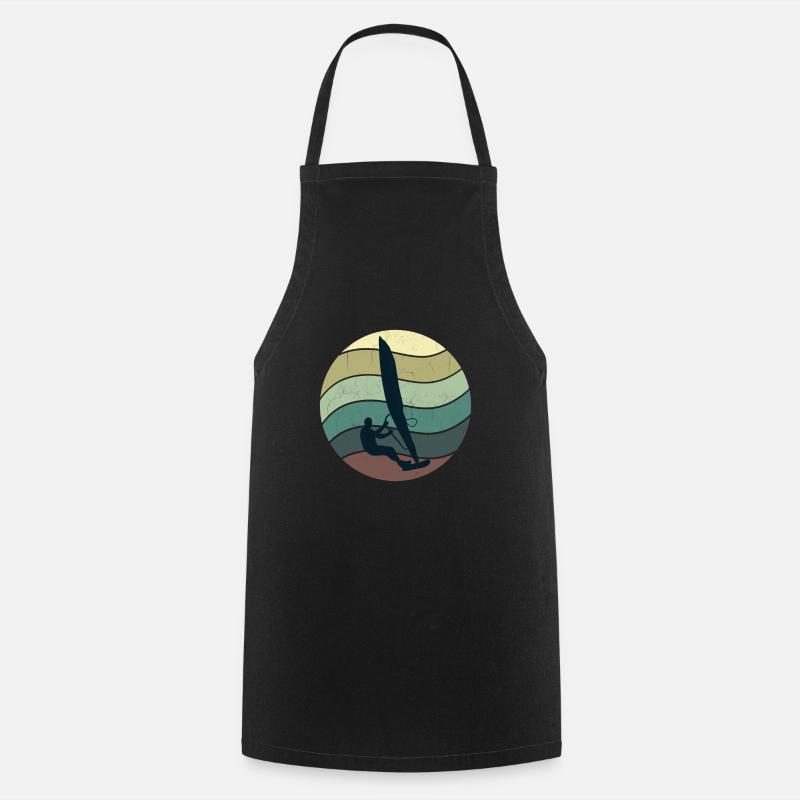 Windsurfer Windsurf - Tablier de cuisine - noir