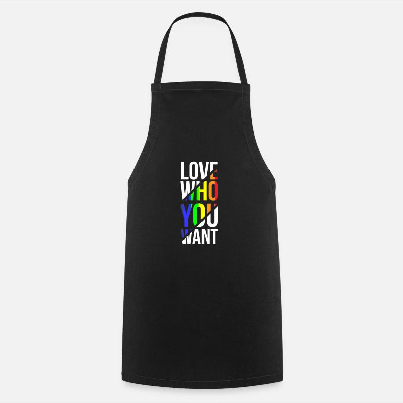 Gay Pride - Tablier de cuisine - noir