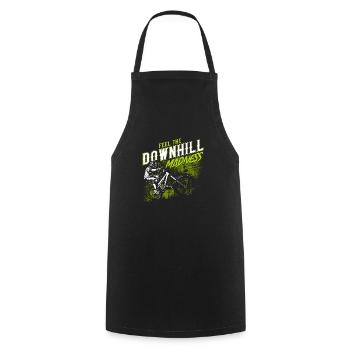 Downhill Madness VTT VTT cadeau - Tablier de cuisine - noir - Devant - AI Model Male 185 dark (185cm)