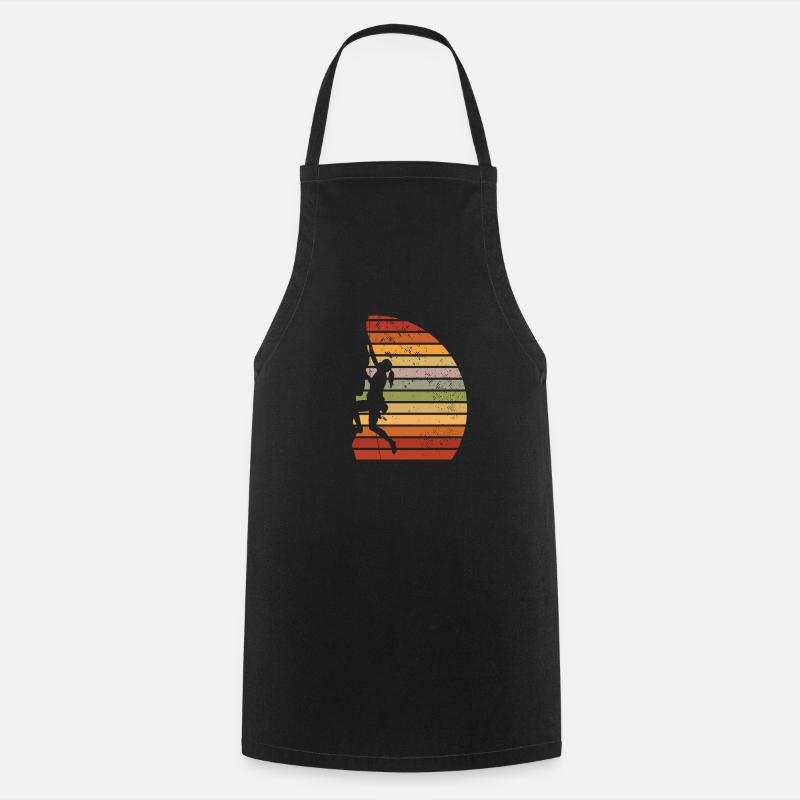 Grimpants cadeaux grimper Boulderer - Tablier de cuisine - noir