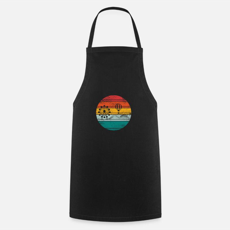 Funfair Remunerated Amusement Park Rummel - Cooking Apron - black