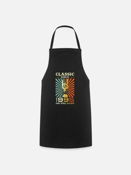Anniversaire 1995 Classique depuis 1995 - Tablier de cuisine - noir