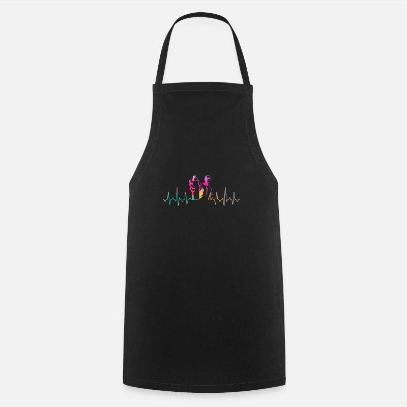 Graffiti - Tablier de cuisine - noir