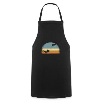 Kitesurf Kitesurf Kiten - Tablier de cuisine - noir - Devant - AI Model Male 185 dark (185cm)