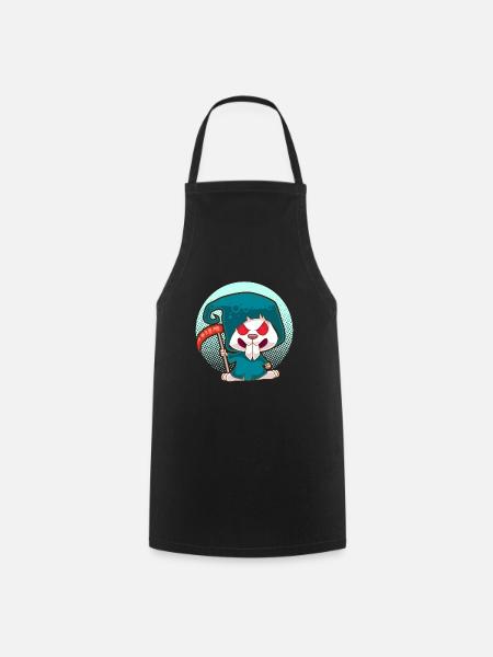 Böser Hase Böser Hasi Lustiges Kaninchen Geschenk - Kochschürze - Schwarz
