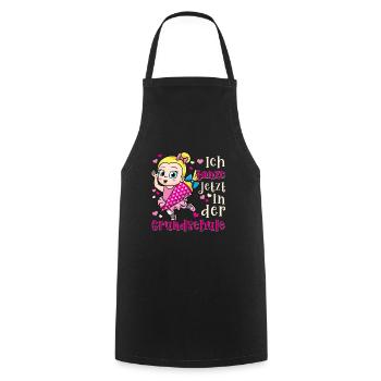 Schoolchild School Enrolment School Bag Ballerina - Cooking Apron - black - Front - AI Model Male 185 dark (185cm)