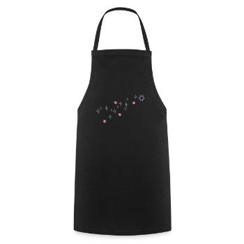 Étoilé - Tablier de cuisine - noir - Devant - AI Model Male 185 dark (185cm)