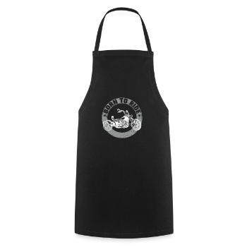 Triker Trike Motorcycle Trike Tour Tricycle Motorsport - Cooking Apron - black - Front - AI Model Male 185 dark (185cm)