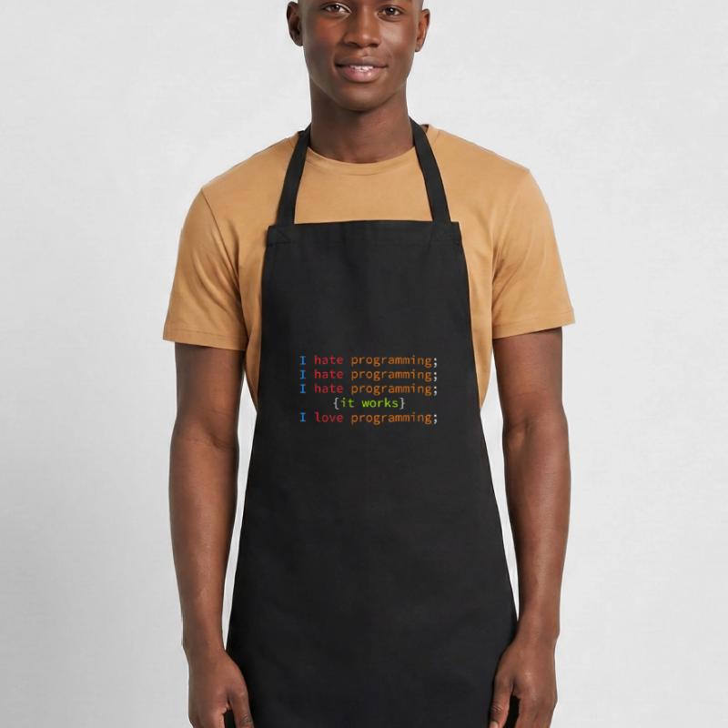 Code Debugging Witz hasse programmieren Coder Kochschürze