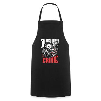 Planche à roulettes - Tablier de cuisine - noir - Devant - AI Model Male 185 dark (185cm)
