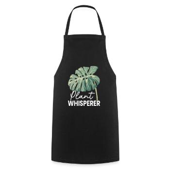 Plant Whisperer Agriculture Farmer - Cooking Apron - black - Front - AI Model Male 185 dark (185cm)
