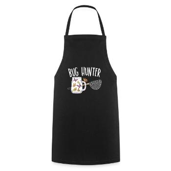 Bug Hunter Entomology Insect Catching - Cooking Apron - black - Front - AI Model Male 185 dark (185cm)