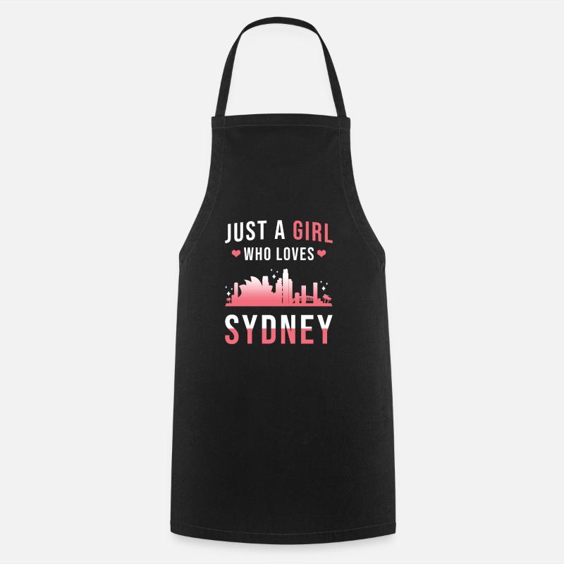 Sydney - Tablier de cuisine - noir