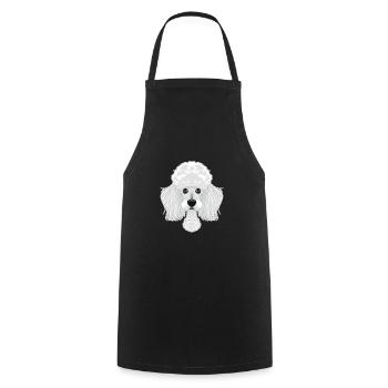 Poodle Lover I Dog Lover I Poodle - Cooking Apron - black - Front - AI Model Male 185 dark (185cm)