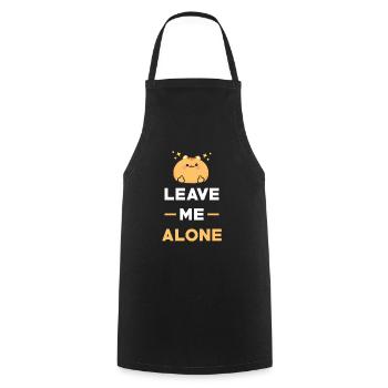 Anti Social Social Distance - Cooking Apron - black - Front - AI Model Male 185 dark (185cm)