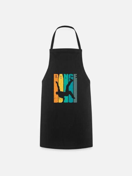 Breakdance BBoy BGirl Streetdance Breakdance - Cooking Apron - black