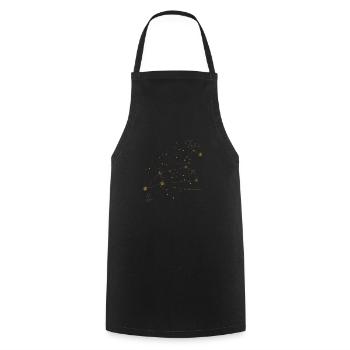 Zodiac Sign Leo Horoscope Astrology - Cooking Apron - black - Front - AI Model Male 185 dark (185cm)