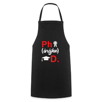 Disputation 2022 Thèse de doctorat - Tablier de cuisine - noir - Devant - AI Model Male 185 dark (185cm)