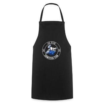 Niedliche Jiu Jitsu Koalas - BJJ Grappling - Kochschürze - Schwarz - Vorne - AI Model Male 185 dark (185cm)