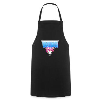 Wing Foil Wingsurf - Cooking Apron - black - Front - AI Model Male 185 dark (185cm)