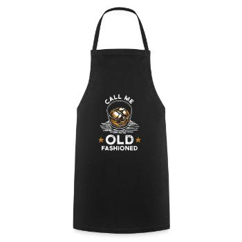 Whiskey - Cooking Apron - black - Front - AI Model Male 185 dark (185cm)