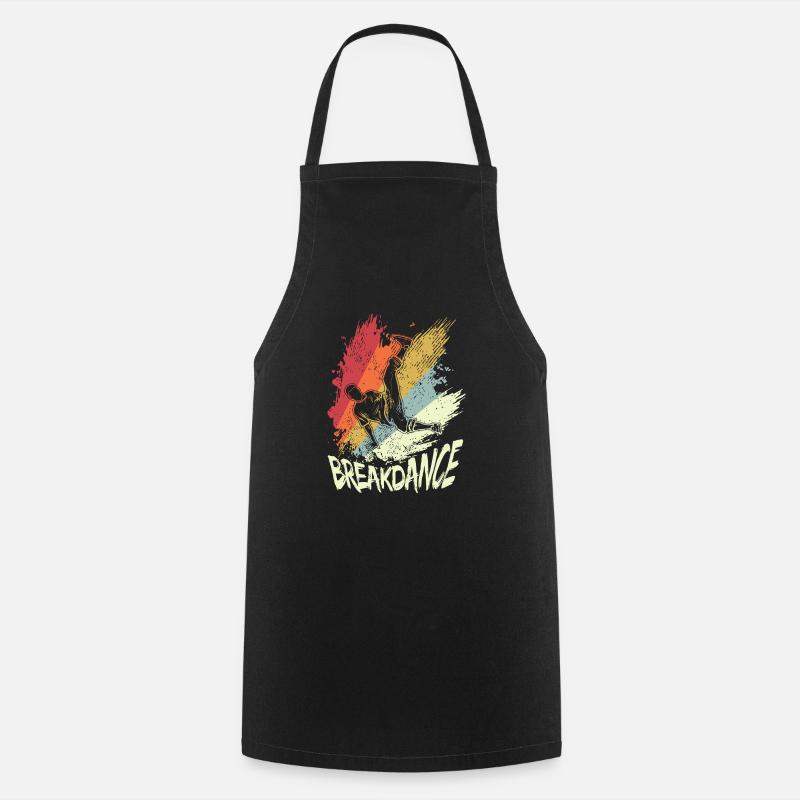 Breakdance Dance Battle Dancing B-Boy Danseurs - Tablier de cuisine - noir