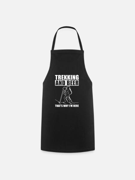 Trekking - Tablier de cuisine - noir