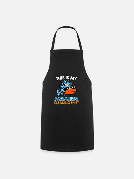 Aquarianer Aquarium Cleaning - Kochschürze - Schwarz