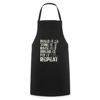 Build It Tune Race Break Fix Répéter la durée de vie de - Tablier de cuisine - noir - Devant - AI Model Male 185 dark (185cm)