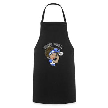 Hondurian Girl Unbreakable Hondurian Heritage - Tablier de cuisine - noir - Devant - AI Model Male 185 dark (185cm)