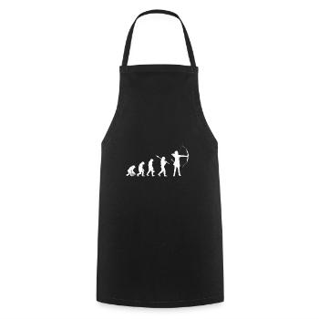 Archer Development Monkey Archer - Cooking Apron - black - Front - AI Model Male 185 dark (185cm)