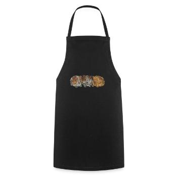 Guinea Pig Guinea Pig Lover - Cooking Apron - black - Front - AI Model Male 185 dark (185cm)