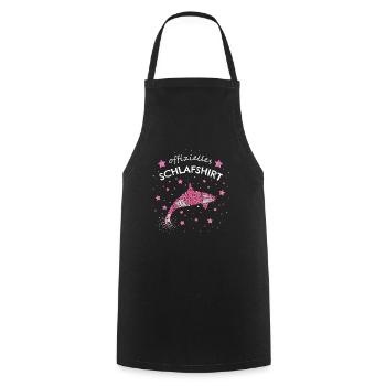 Offizielles Schlafshirt Orka Killerwal - Kochschürze - Schwarz - Vorne - AI Model Male 185 dark (185cm)