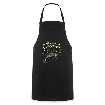 Offizielles Schlafshirt Orka Killerwal - Kochschürze - Schwarz - Vorne - AI Model Male 185 dark (185cm)
