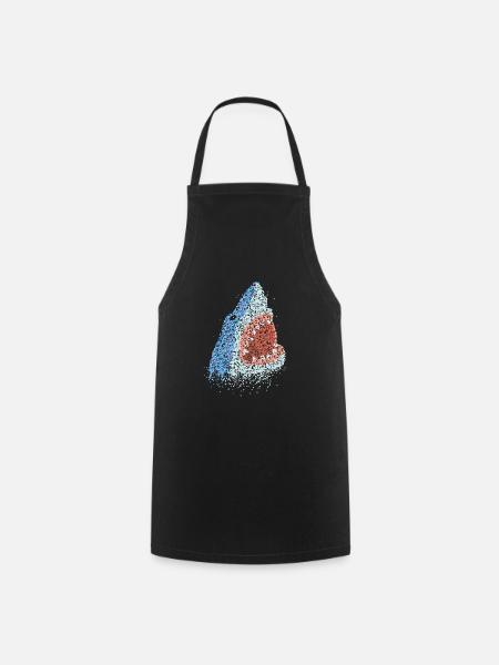 Grands requins blancs Amateurs de requins - Tablier de cuisine - noir