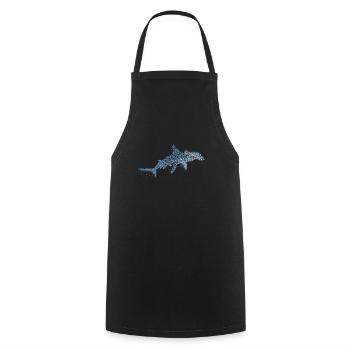Hammerhead Shark Sharks Whales Shark Ocean - Cooking Apron - black - Front - AI Model Male 185 dark (185cm)