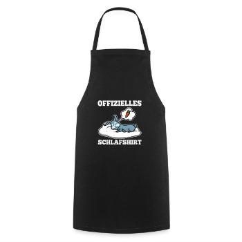 Offizielles schlafshirt Hase - Kochschürze - Schwarz - Vorne - AI Model Male 185 dark (185cm)