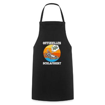 Offizielles schlafshirt Koala - Kochschürze - Schwarz - Vorne - AI Model Male 185 dark (185cm)