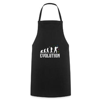 Paintballer Evolution Paintball - Tablier de cuisine - noir - Devant - AI Model Male 185 dark (185cm)